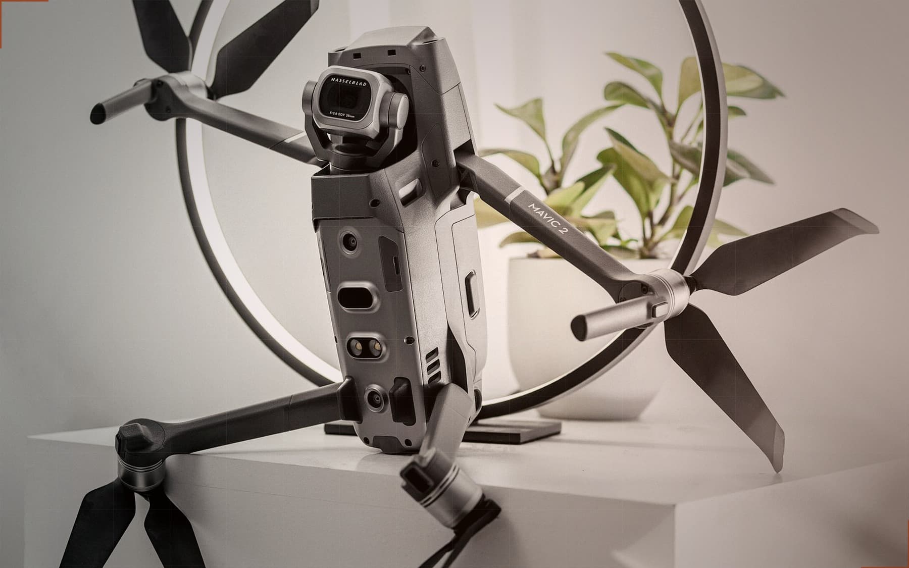 Drone on display (reference image)